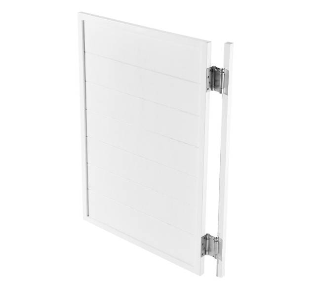 Berėmės sūpyninės durys iš pušies 81.3x106.7 cm, baltos8