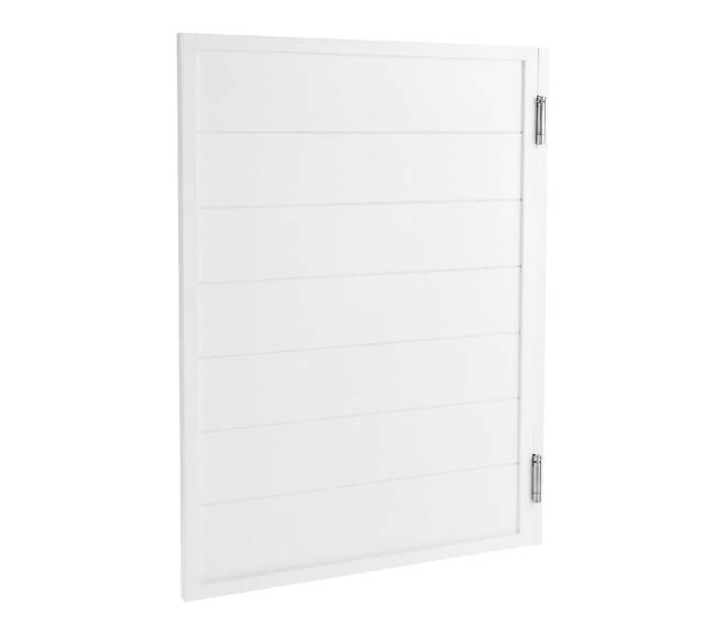 Berėmės sūpyninės durys iš pušies 81.3x106.7 cm, baltos9