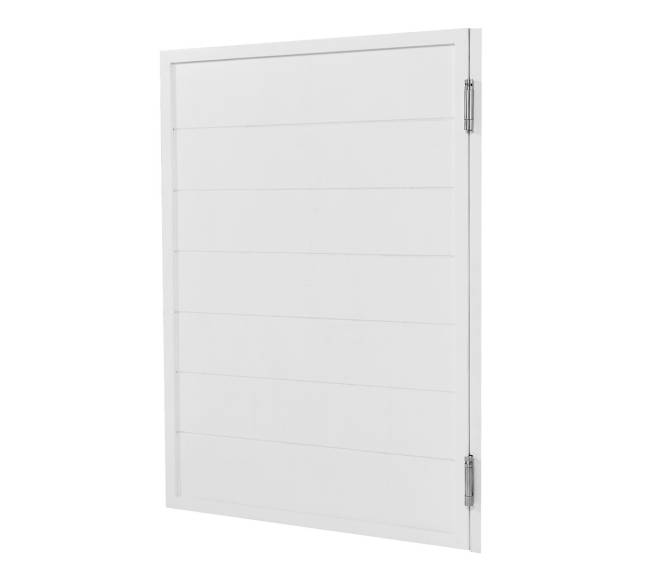 Berėmės sūpyninės durys iš pušies 81.3x106.7 cm, baltos10