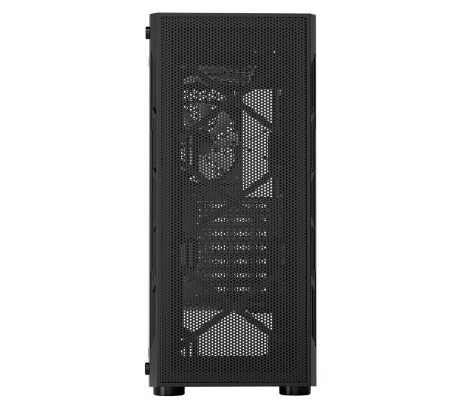 Vidutinio dydžio ATX kompiuterio korpusas su ARGB ventiliatoriais9