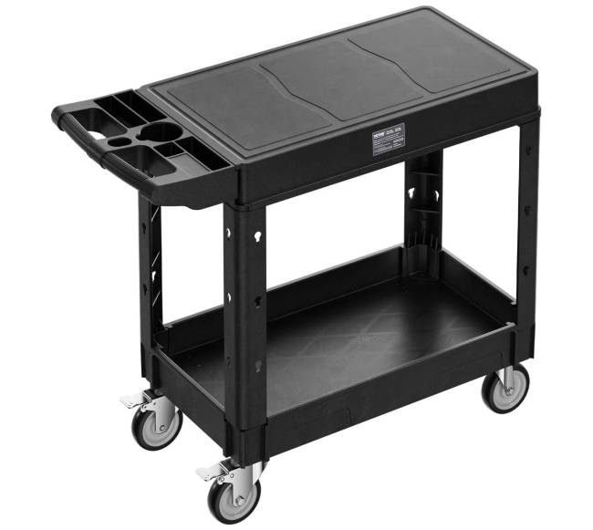 Dvigubas naudingumo vežimėlis 250 kg0