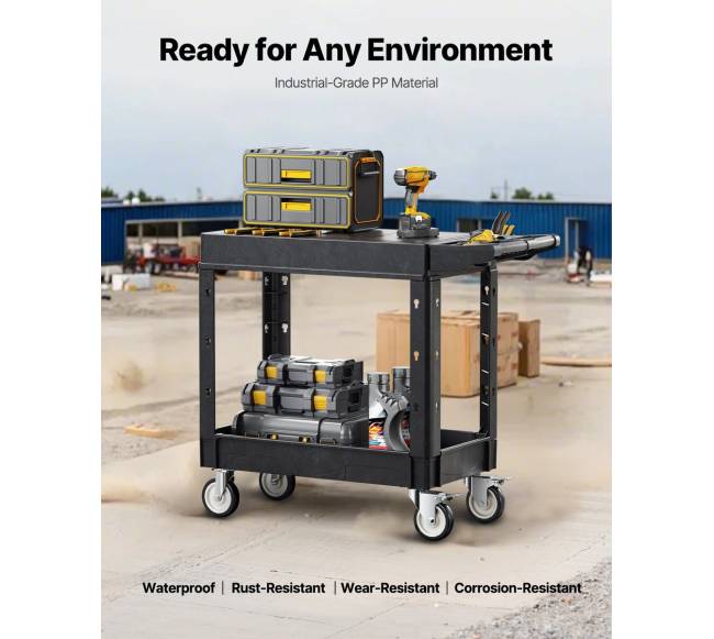 Dvigubas naudingumo vežimėlis 250 kg4