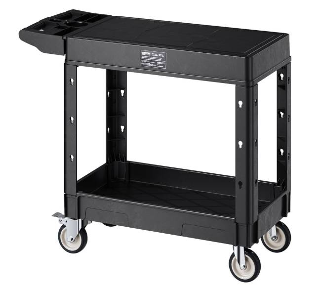 Dvigubas naudingumo vežimėlis 250 kg8