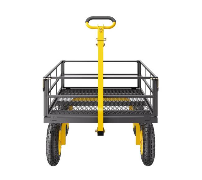 Plieninė sodo vežimėlis 544kg 13cm ratai10