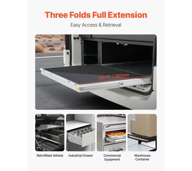 Minkštai užsidarantys stalčių bėgeliai 16-60 cm4