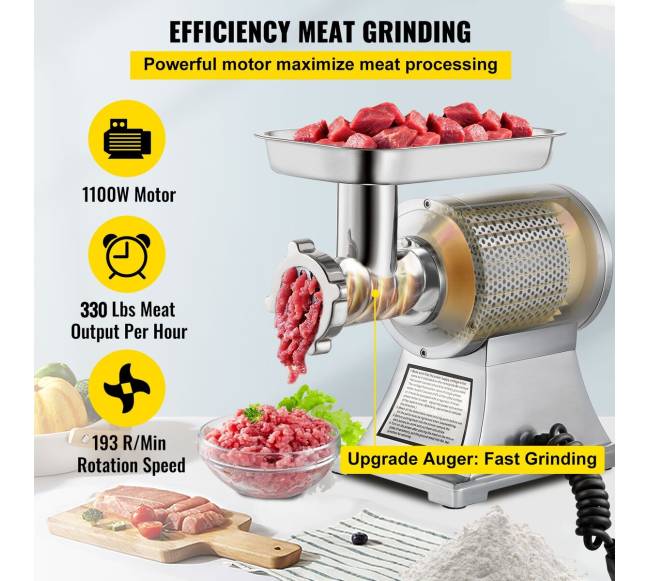 8500W komercinis nerūdijančio plieno mėsmalė2