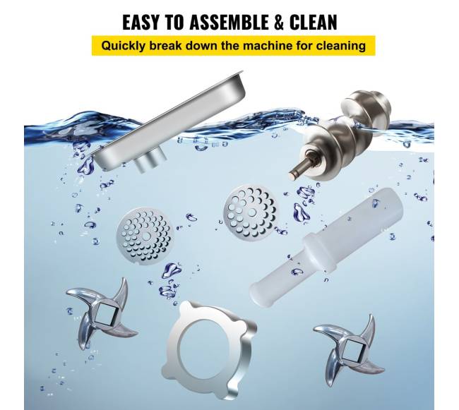 8500W komercinis nerūdijančio plieno mėsmalė4