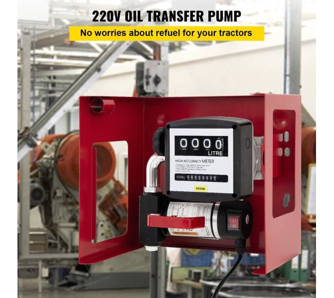 Elektrinė 220V dyzelinio kuro pompa1