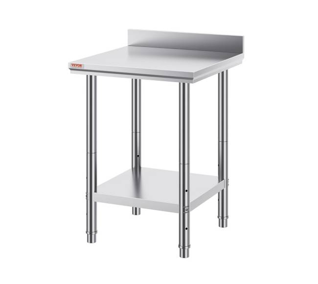 Nerūdijančio plieno darbinis stalelis restorano virtuvei0