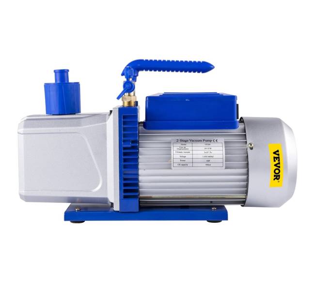 10 CFM dviejų pakopų vakuuminis siurblys AC8