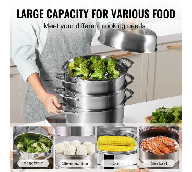 Nerūdijančio plieno garpuodis koldūnams 5 aukštų2