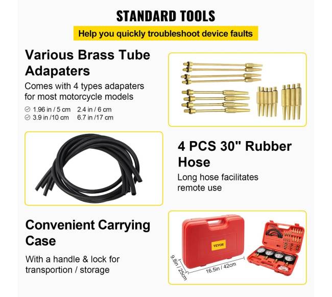 Karbiuratoriaus sinchronizavimo įrankių rinkinys4