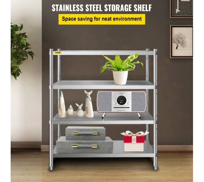 Nerūdijančio plieno lentyna, reguliuojama keturių lygių1