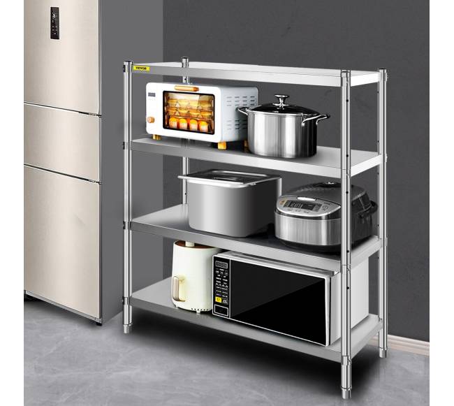 Nerūdijančio plieno lentyna, reguliuojama keturių lygių7