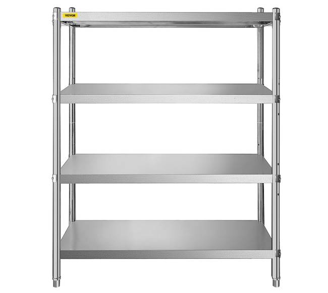 Nerūdijančio plieno lentyna, reguliuojama keturių lygių9