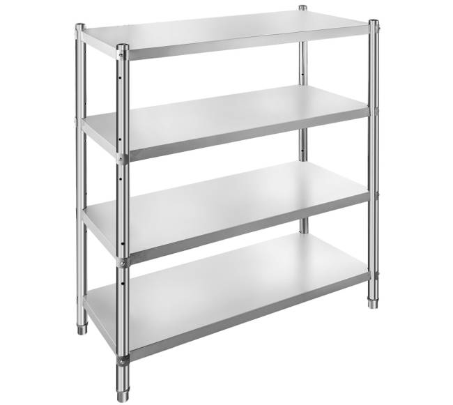 Nerūdijančio plieno lentyna, reguliuojama keturių lygių10