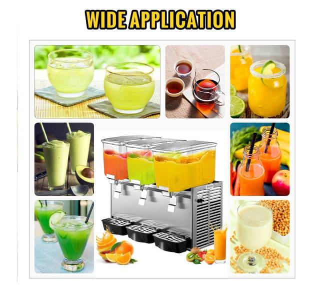 Gėrimų aušintuvas su 3 talpomis6