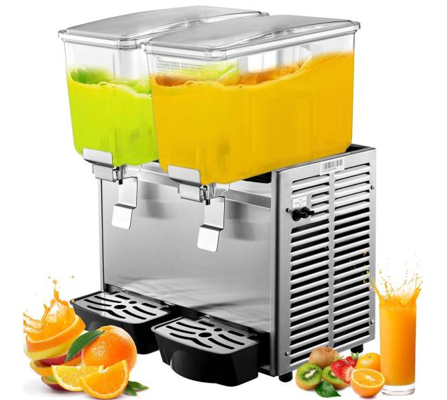 Gėrimų dozatorius 2 bakeliai su termostatu0