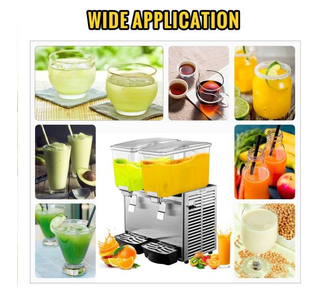 Gėrimų dozatorius 2 bakeliai su termostatu6