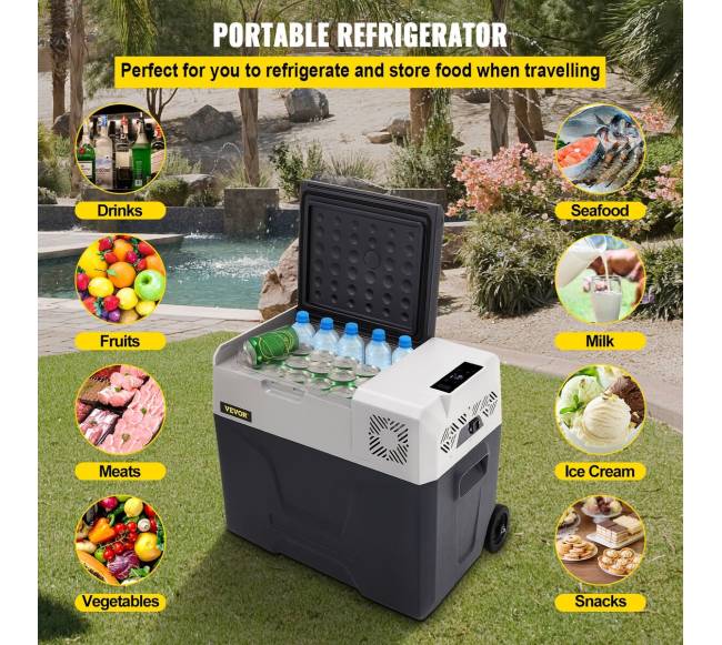 50L automobilinis šaldytuvas su kompresoriumi1