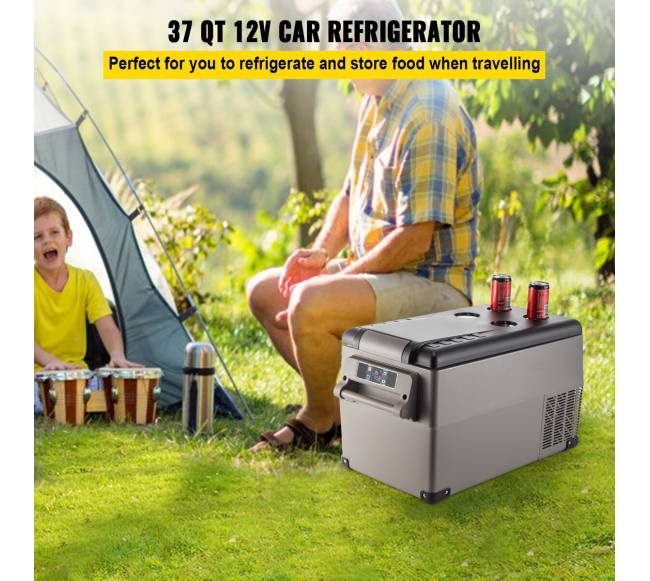 Automobilinis šaldytuvas 35L su kompresoriumi1