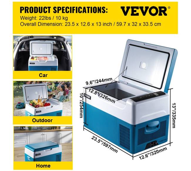 22L automobilinis šaldytuvas6