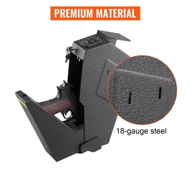 Pirštų atspaudų seifas rankiniam ginklui1