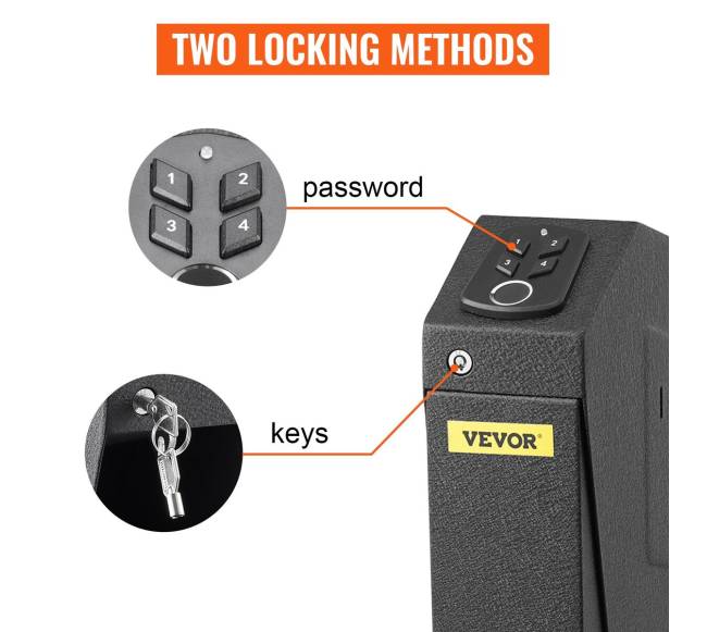 Pirštų atspaudų seifas rankiniam ginklui2