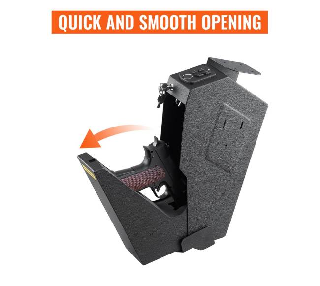 Pirštų atspaudų seifas rankiniam ginklui5