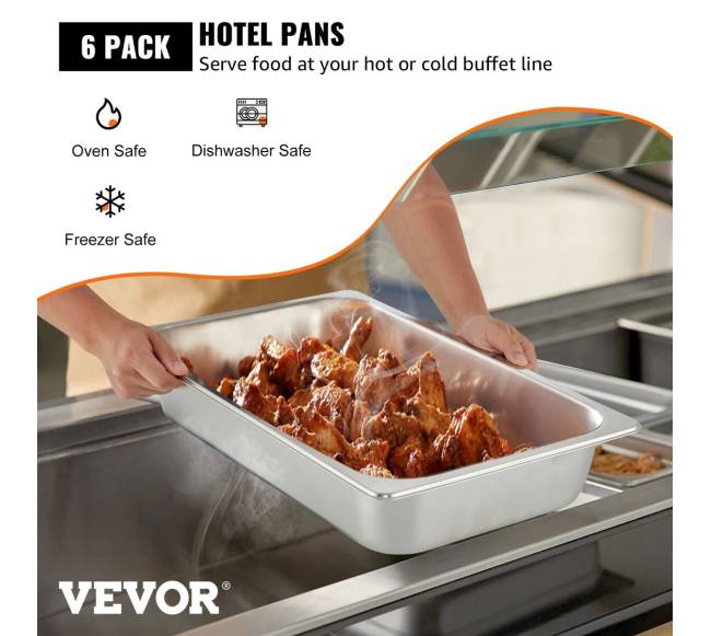 6 vienetų garų stalčiaus indai iš plieno1