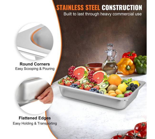 6 vienetų garų stalčiaus indai iš plieno2