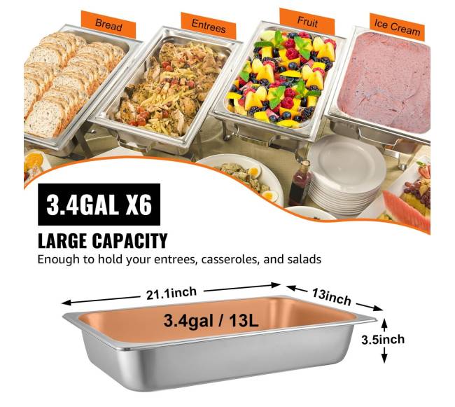 6 vienetų garų stalčiaus indai iš plieno3