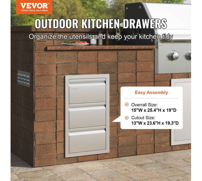 Nerūdijančio plieno virtuvės stalčių komplektas1