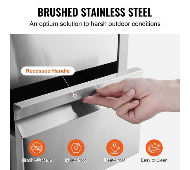 Nerūdijančio plieno virtuvės stalčių komplektas3