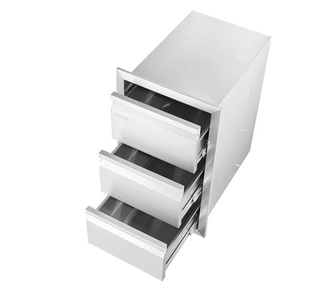 Nerūdijančio plieno virtuvės stalčių komplektas9