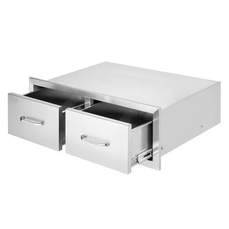 Vevor 75x25 cm BBQ stalčius su spintele0
