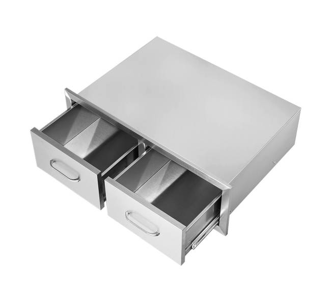 Vevor 75x25 cm BBQ stalčius su spintele9