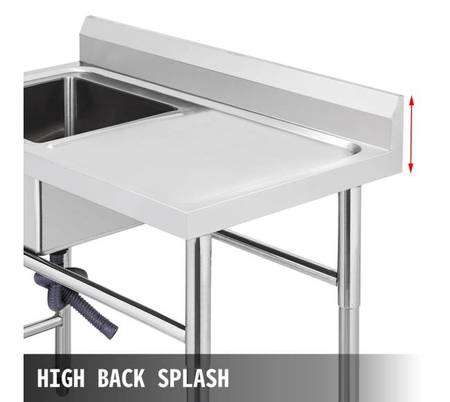 Rankų darbo nerūdijančio plieno virtuvės kriauklė3