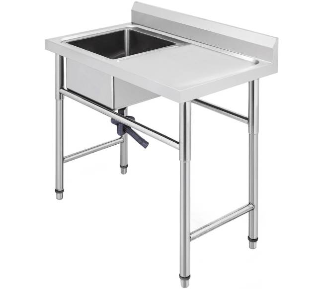 Rankų darbo nerūdijančio plieno virtuvės kriauklė10