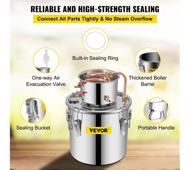 Naminės gamybos distiliavimo įranga 12L5