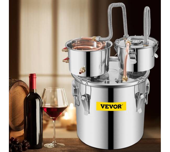 8.5 galonų naminis mėnulis nerūdijančio plieno distiliavimo aparatas7