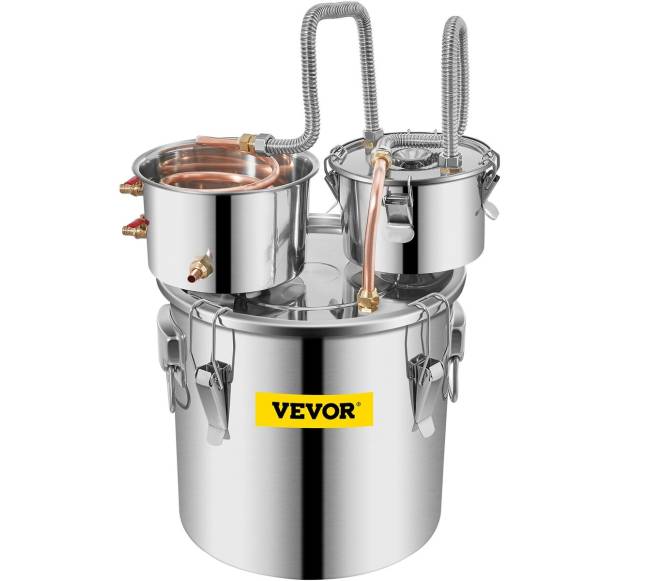 8.5 galonų naminis mėnulis nerūdijančio plieno distiliavimo aparatas10