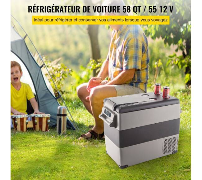 Automobilio šaldytuvas su kompresoriumi 55L1