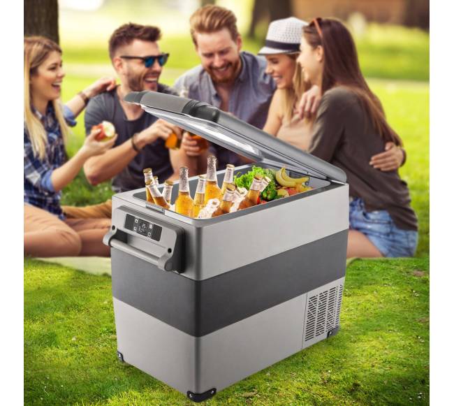 Automobilio šaldytuvas su kompresoriumi 55L7