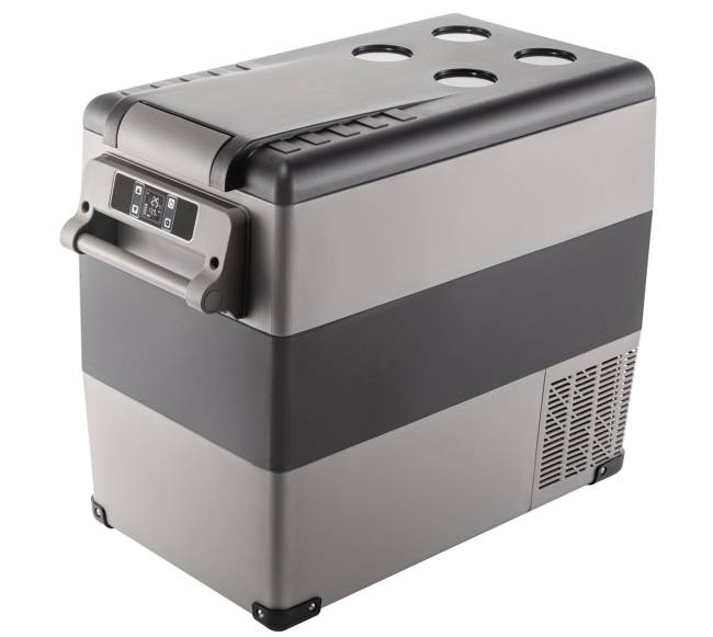 Automobilio šaldytuvas su kompresoriumi 55L9