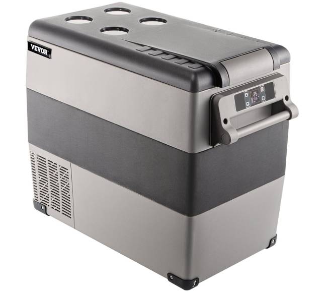 Automobilio šaldytuvas su kompresoriumi 55L10