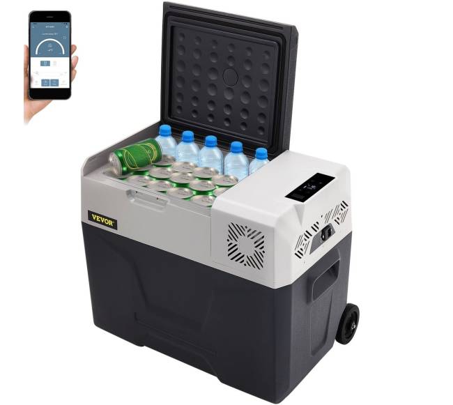 Automobilinė šaldytuvė 40L nešiojamas šaldiklis automobiliams0