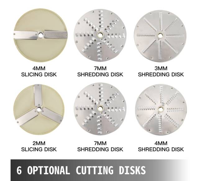 Daržovių pjaustyklė su maisto procesoriumi4