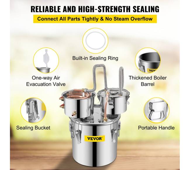 Naminis distiliatorius su grįžtamąja pompa5