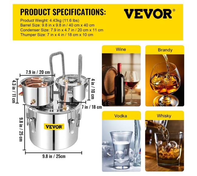 Naminis distiliatorius su grįžtamąja pompa6